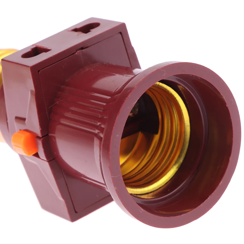E27 Double Screw Multi-purpose Socket Switch Lamp Holder Plug Socket Lamp Base Lighting Accessories 110V-240V
