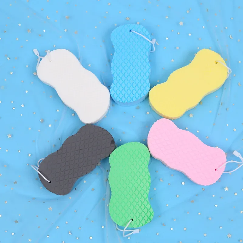 Soft Bath Sponge Body Scrub Bast Wisp Massage Brush Body Washcloth Skin Scrubber Relax Exfoliating Skincare Shower Accessories 4
