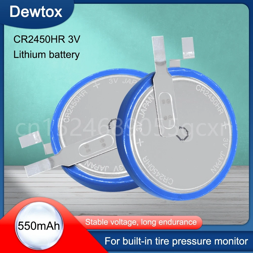 12PCS Brand New Original Eaxell CR2450N High Temperature Battery 3V Tire Pressure Monitoring