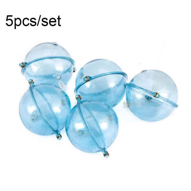 Transparent White Transparent Blue Outdoor Fishing Float Fishing Float 3Pcs  Bubble Float Fishing In-line Slide - AliExpress