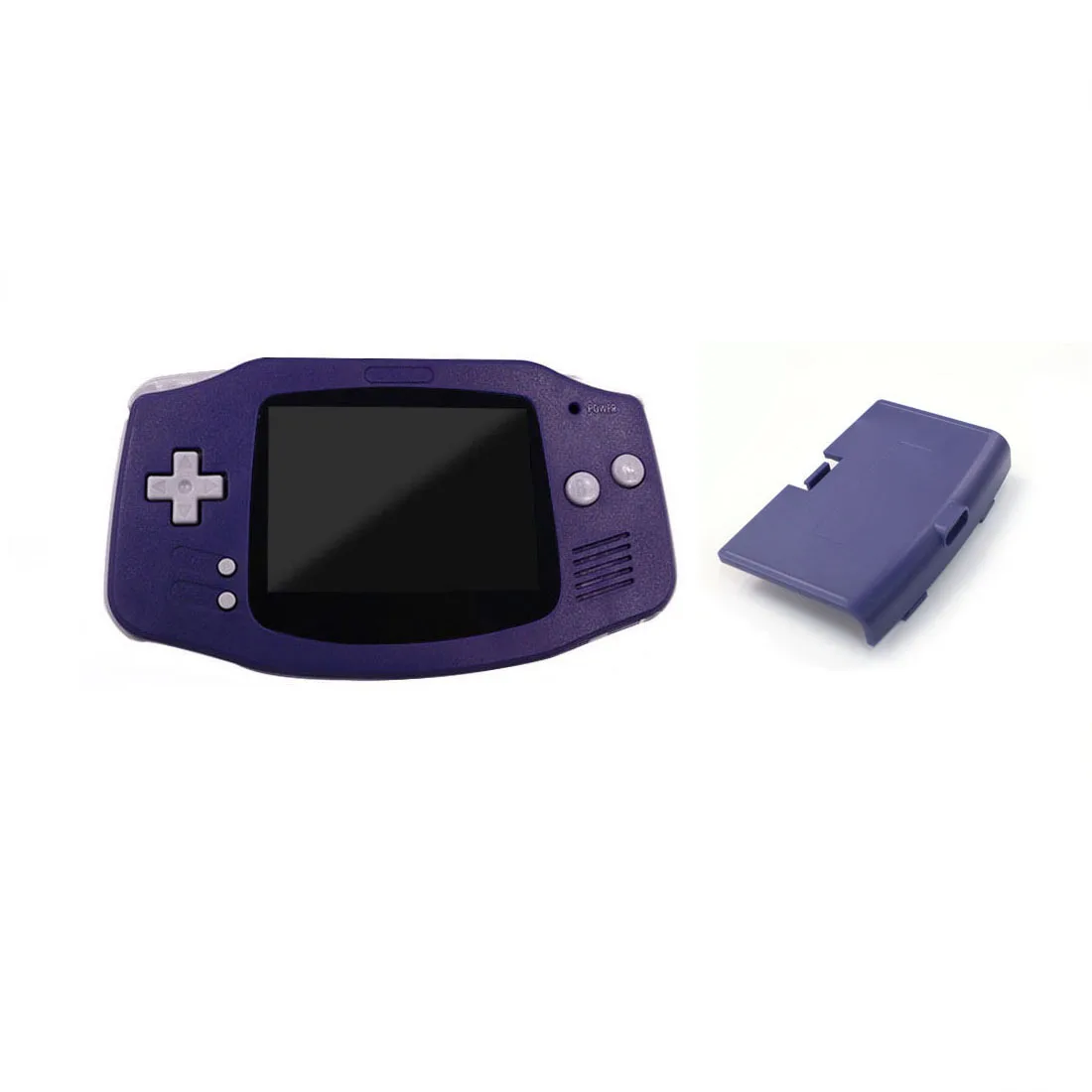 New PINK Game Boy Advance Battery Cover + GLASS Screen Lens GBA