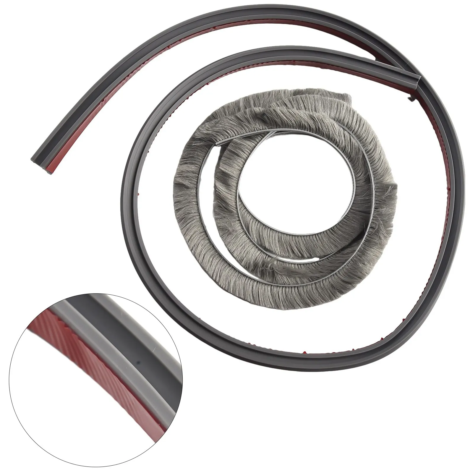 

Durable Sealing Strip Strip Double Sided Double Windshield Reduce Heating Indoor Or Outdoor Casement Door Bottom