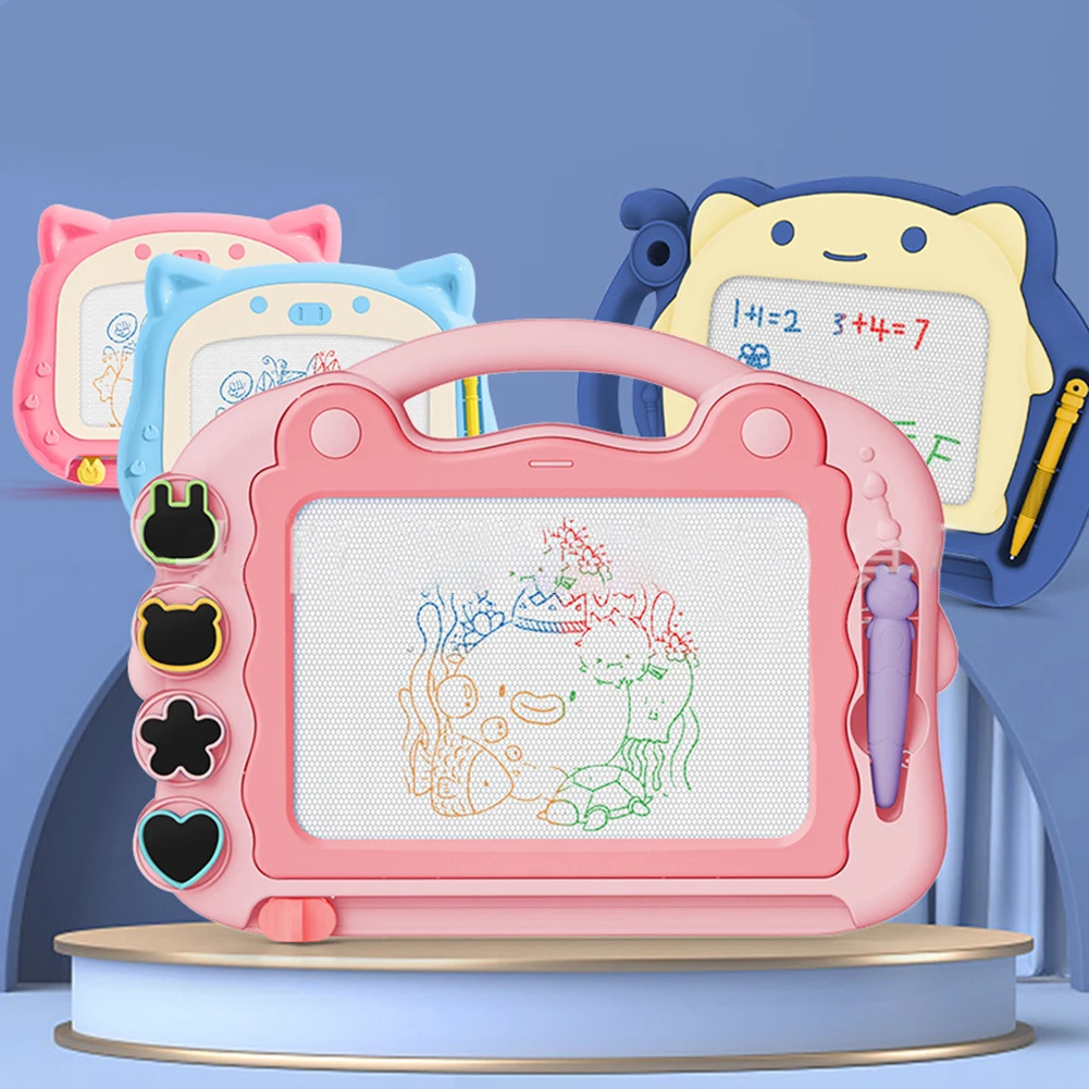 Magnetic Drawing Board Erasable Writing Tablet Color Sketch Graffiti Board Educational Toys Gifts For Boys Girls