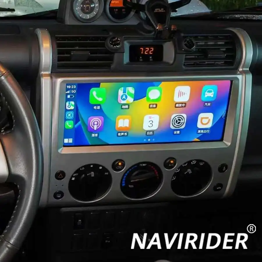 Android 15 Stereo 12.3inch For Toyota FJ Cruiser J15 2006 - 2020 Car ...
