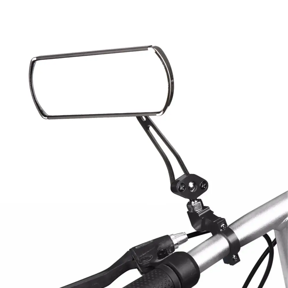 360° Flexible Outdoor Rear View Rotate Aluminium Alloy Handlebar Motorcycle Looking Glass Bicycle Mirror MTB Bike Rearview