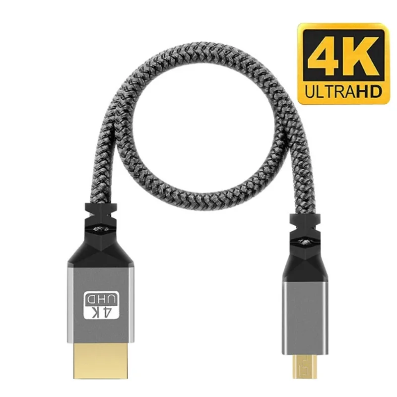 ? 10m 5m 3m 2m 4K 마이크로 HDMI 케이블 마이크로 HDMI - HDTV HDMI 케이블 HD 4K@60HZ 호환 HDMI - 마이크로HDMI 플러그 케이블 (HDTV, PS4용)