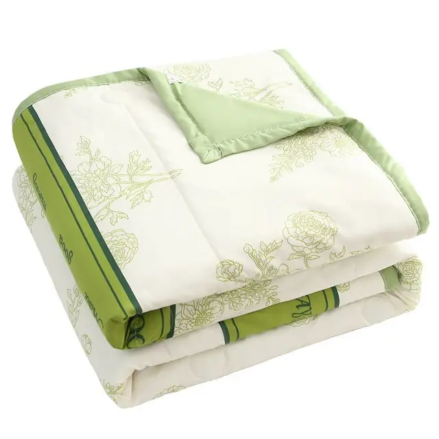 Couette fine imprimée, respectueuse de la peau, 150x200cm, pour enfants, couvre-lit doux, couverture d'été (sans taie d'oreiller) 2