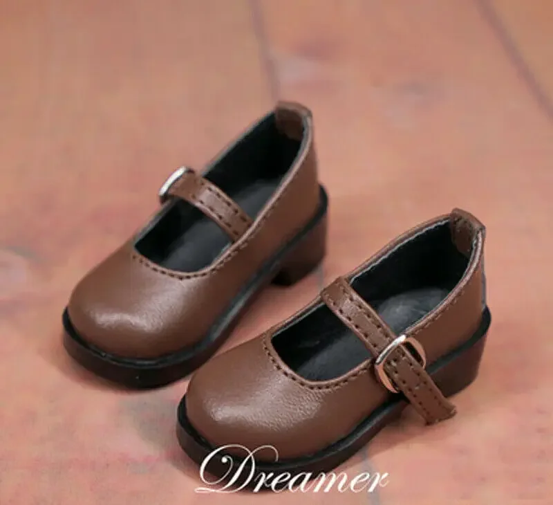 

Туфли женские кожаные универсальные с пряжкой, коричневые, 1/3