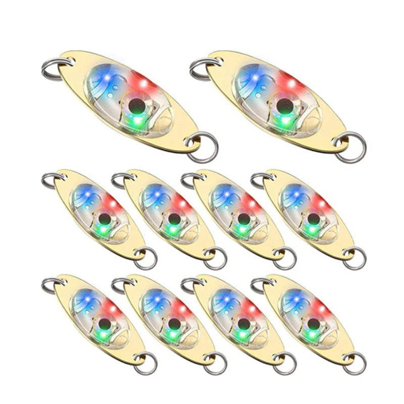 thumbnail interactive-video image 1 of Fishing LED Baits Flashing Light Hook Underwater Deep Drop Fishing Accessory (Red) Bait Bait 1 of 1