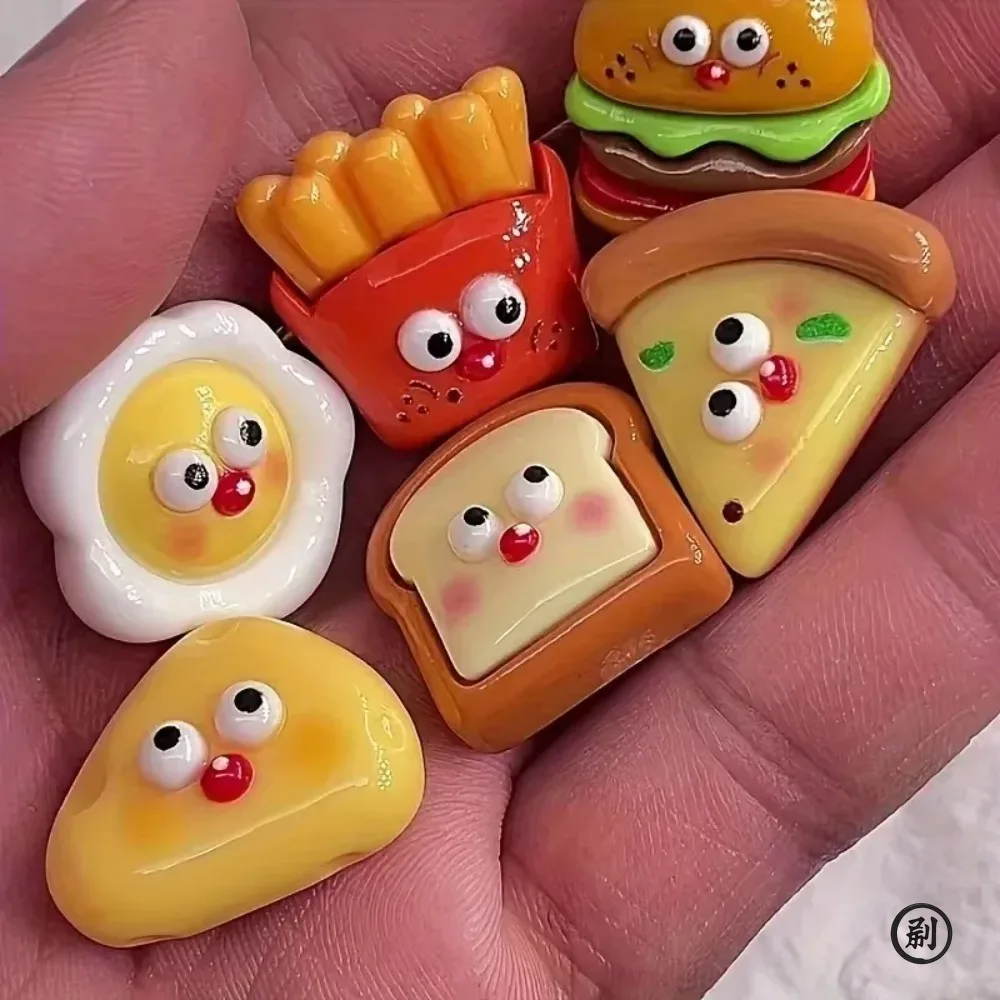 Accessories Materials Resin DIY Handmade Shoe Buckles Water Cup Stickers Cream Glue Stickers Hair