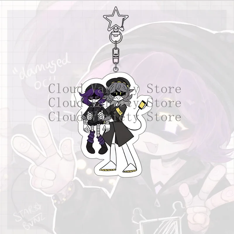 Acrylic Murder Drones Pendant Keychain – Stylish Cartoon-Inspired Accessory & Gift