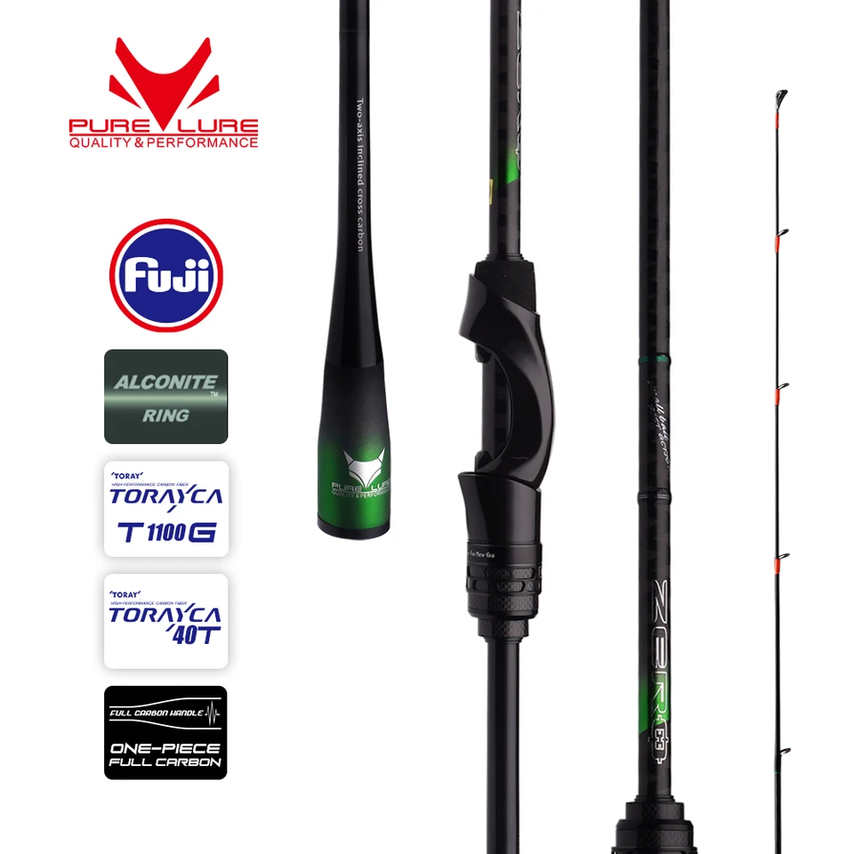 PURELURE ゼロ小型ベイトライト高カーボン遠投ロッドロック