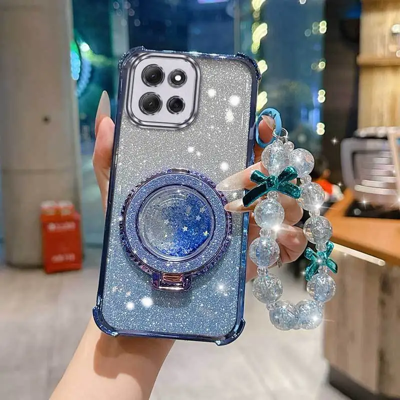 Premium Phone Case Set with Lanyard and Circular Stand – Comfortable and Stylish Protection