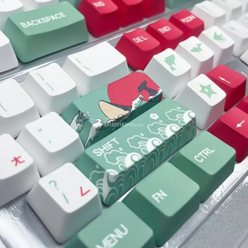 Durability Coral Sea Keycap Set for Mechanical Keyboards XDA/OEM ...