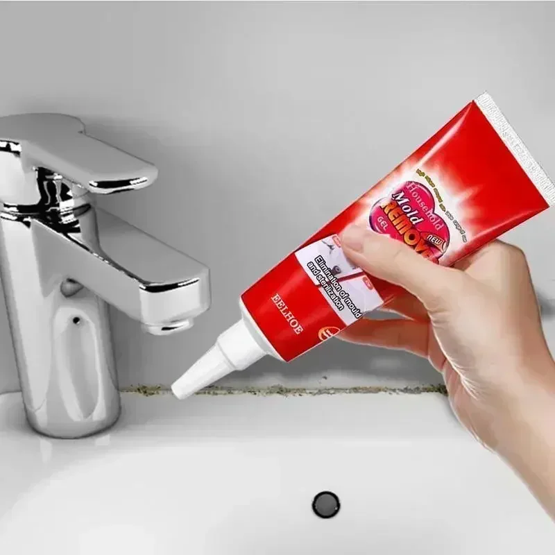 20g Wall Mold Mildew Remover Cleaner Caulk Gel Pool Tile Gap Spot Mold Remover Washing Machine Bathroom Mildew Gel