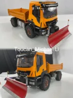 1/14 4x4 Metal RC Hydraulic Dumper Trucks Snow Shovel Remote Control Tipper Machine Cars Vehicle Toys for Boys Gifts TH23796 2