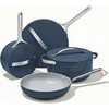 Caraway Nonstick Ceramic Cookware Set (12 Piece) Pots, Pans, Lids and Kitchen Storage - Non Toxic - Oven Safe & Compatible 1