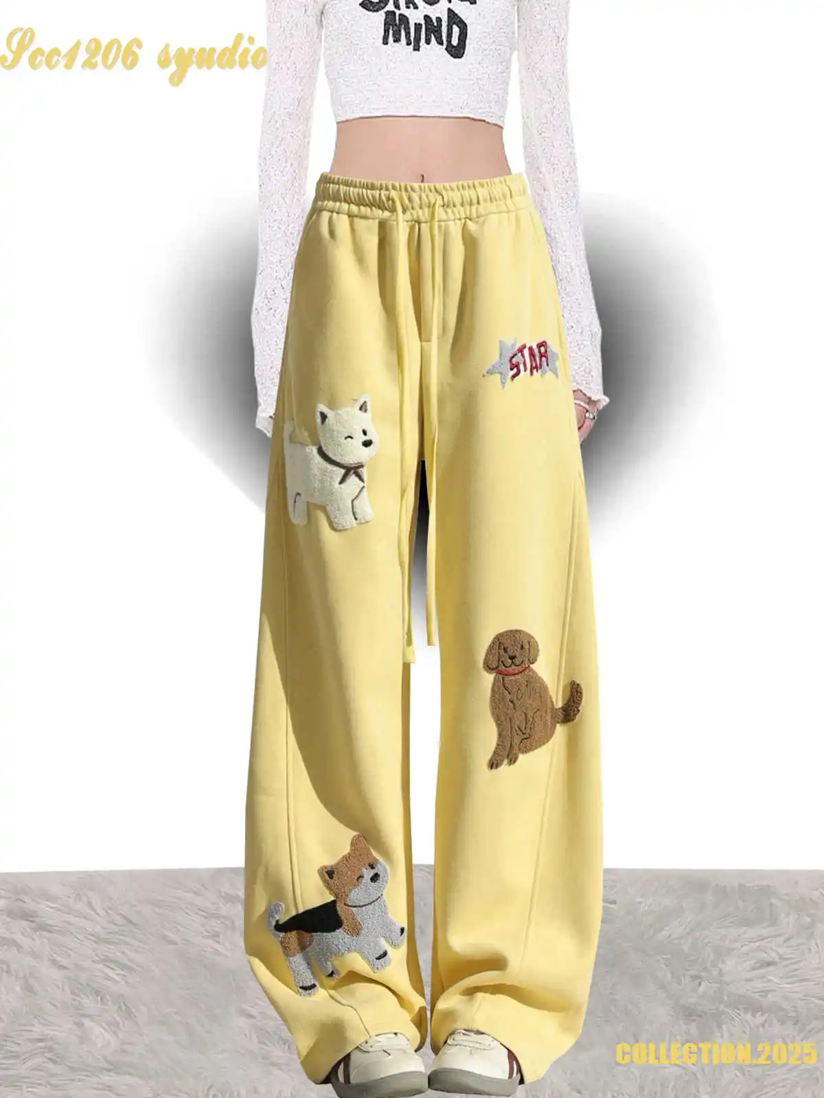 パンツ Needles Track Pants / Yellow 3.jpg