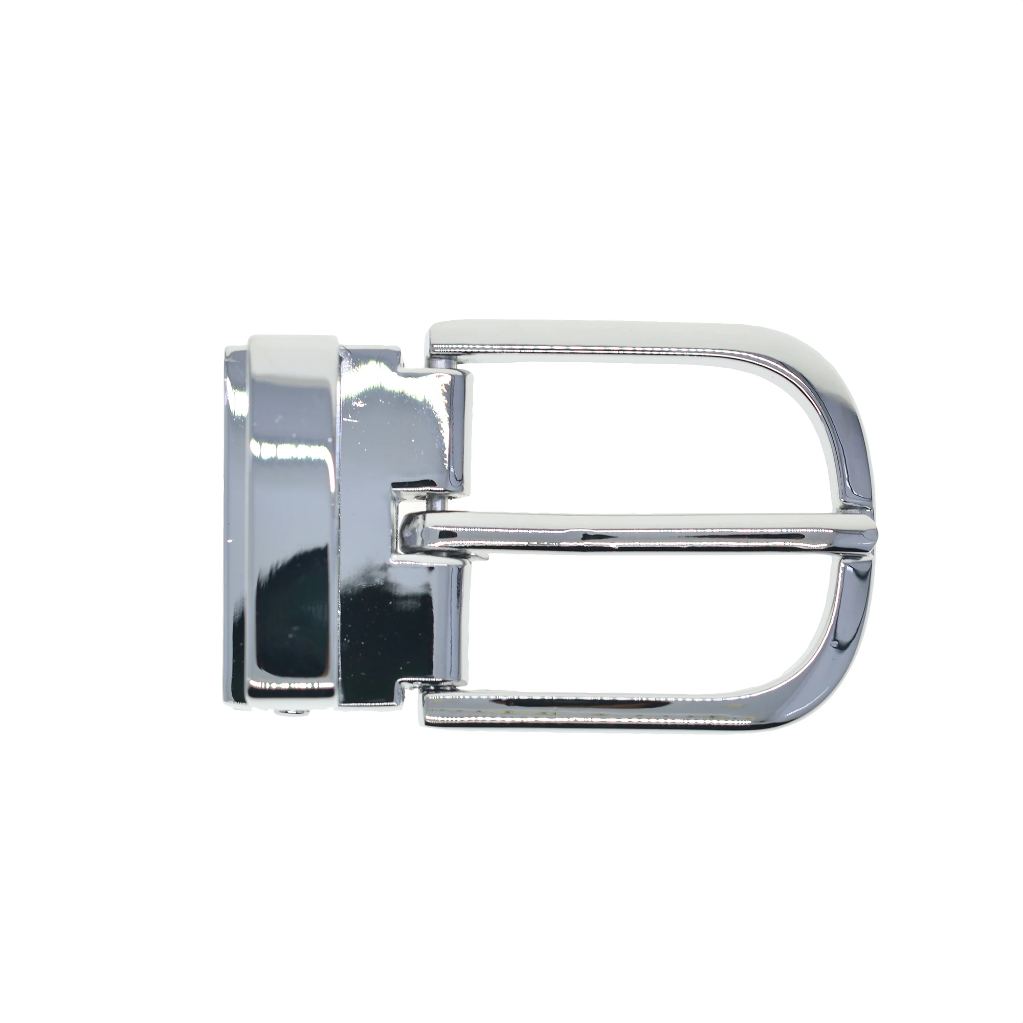 

super fine pattern solid metal pin lock Prong secure mirror Silver lady belt buckle for 1.2inch strap replacement