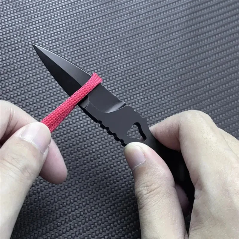 Knife SOCP Point BM 176 Kydex Sheath Half Serrated Blade Bushcraft Mini Pocket Survival Camping EDC Tool