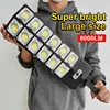 250W Solar Lights Outdoor Waterproof 8000LM LED Flood Lights Motion Sensor with Remote 3 Modes Street Lamp for Yard Garden Path 1