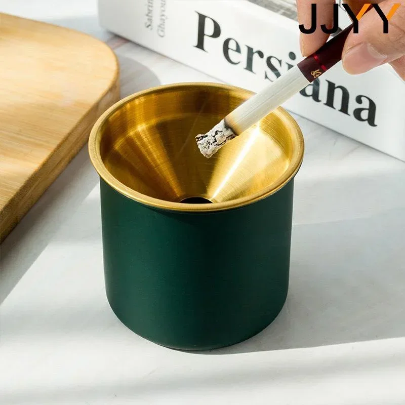 Stainless Steel Ashtray Home Car Anti-flying Ash Anti-drop Net