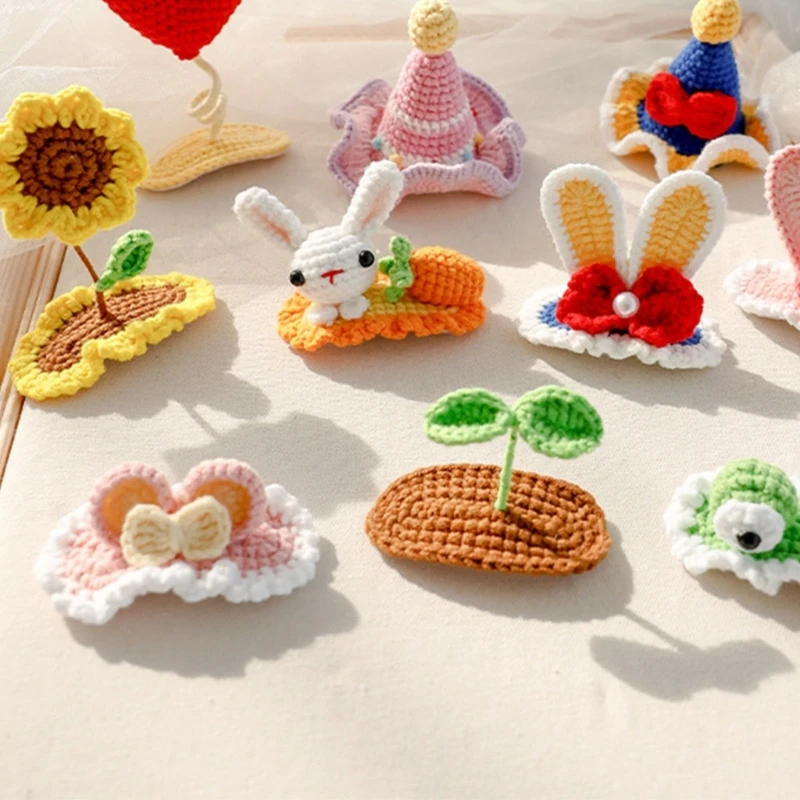 Upgraded Baby Hair Clips Cute Hairpin Little Gilrs Hair Headdress Babies Hair Grooming Accessories Handmade Hair Clips