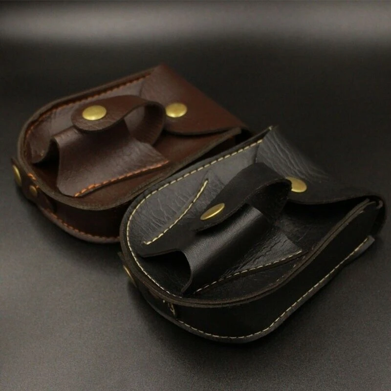 

Leather Hunting Slingshot Holder Bag Pouch Bow Catapult Case Steel Balls Bearings Bag Waist Bag Outdoor Sports Accessories 15cm