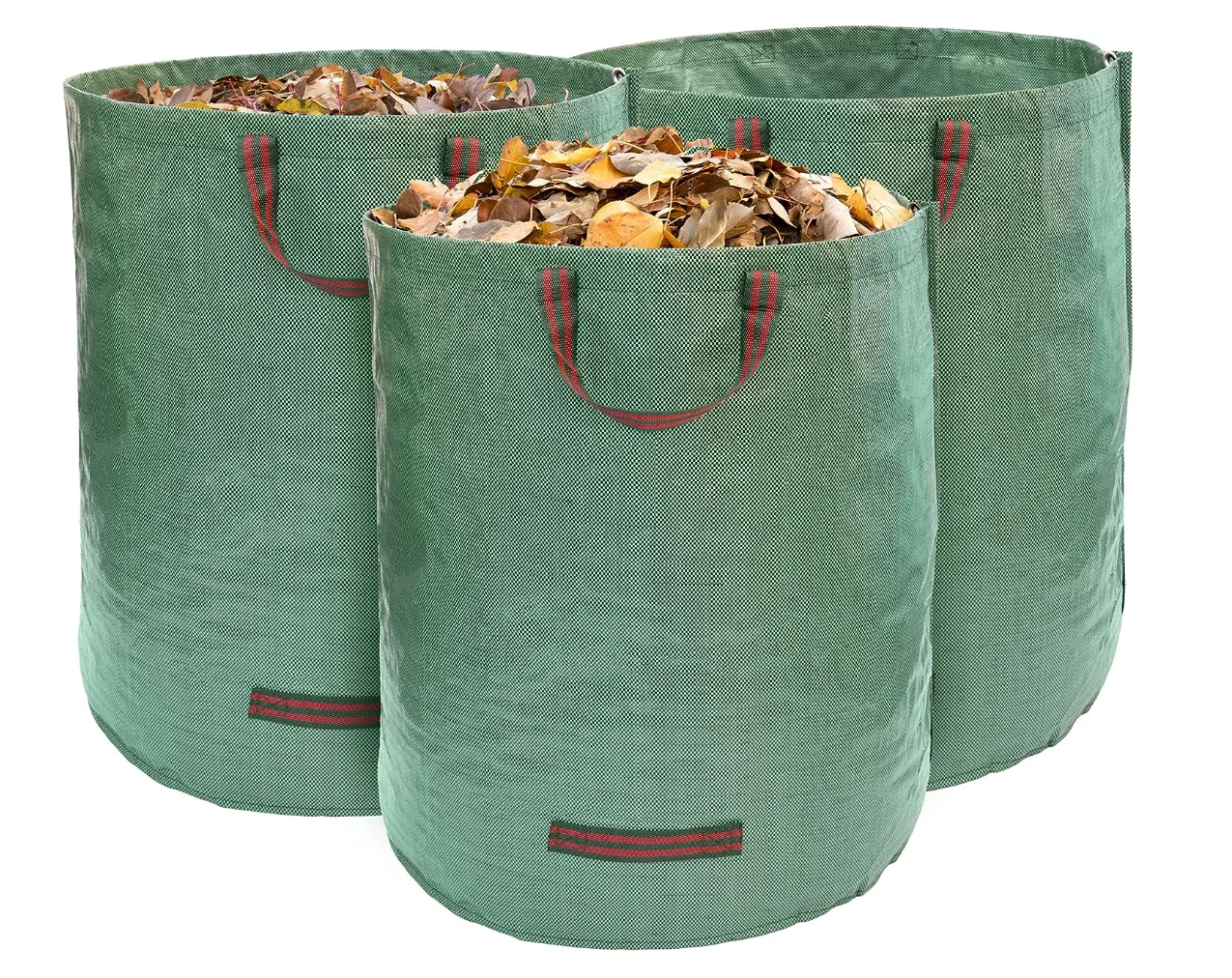 3Pack 72 Gallons Garden Bag Reusable Yard Waste Bags, Lawn Pool