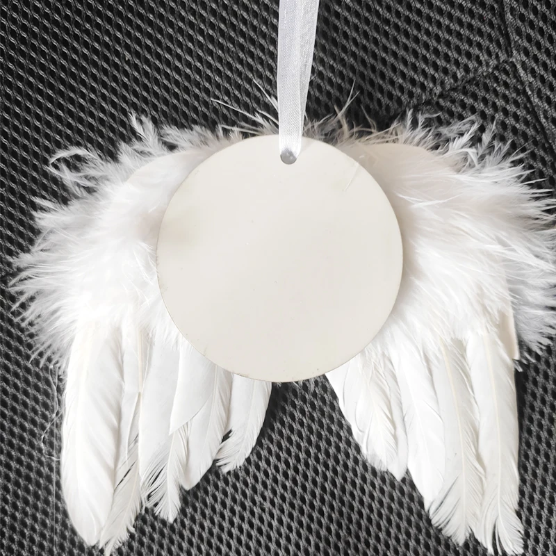 MDF Angel Wing Ornaments 20pcs/Lot For Christmas Decoration