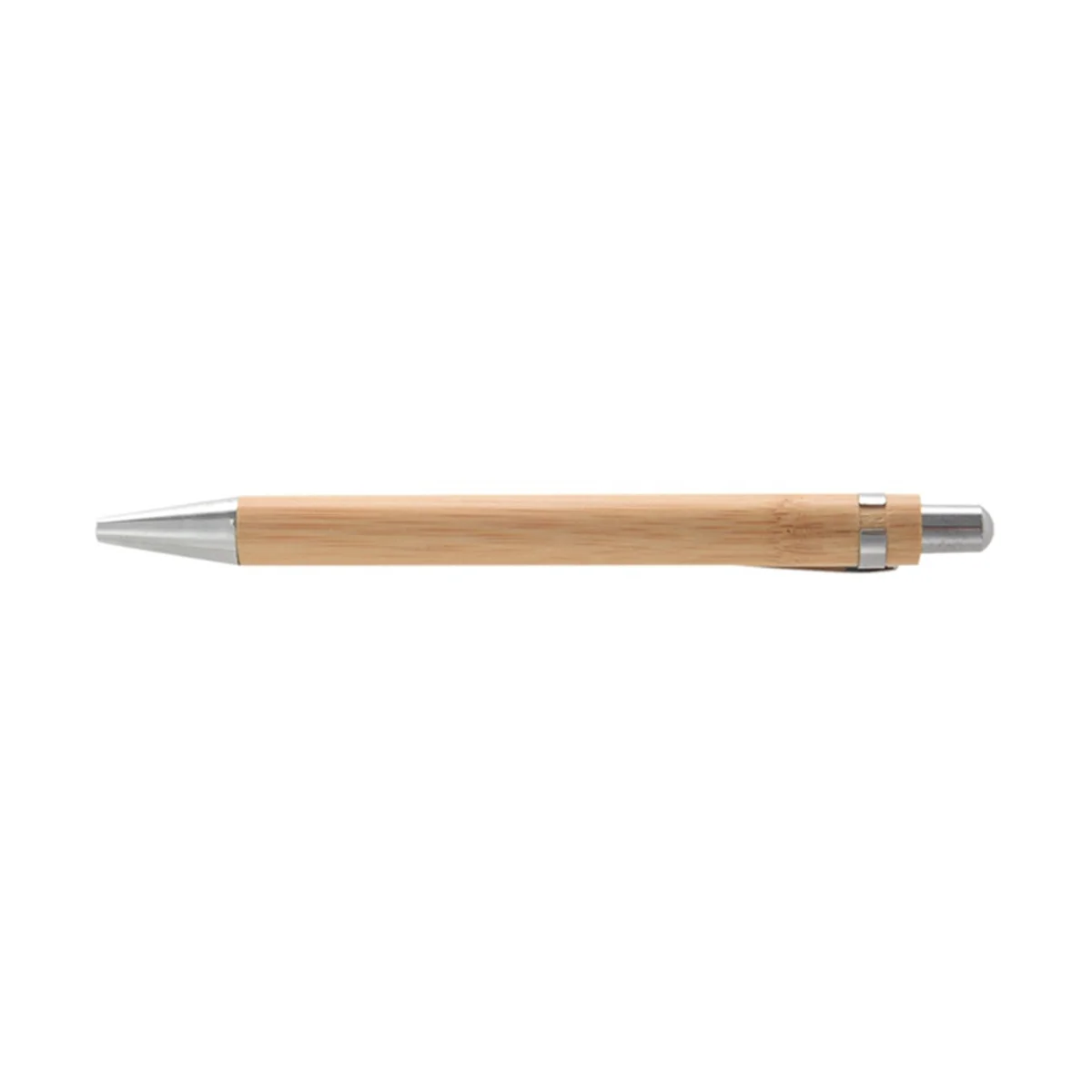 

50PCS Bamboo Ballpoint Pen Advertising Pen Environmental Protection Pen Writing Tools