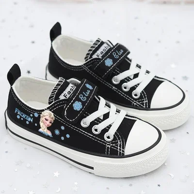 Sports Shoes Kids Sneakers Kids Shoes Kids Sports Shoes Disney girls frozen princess Mickey Mouse Casual shoes non-slip soft bottom sports shoes for girl gift