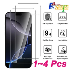Ultra - Clear Tempered Glass Screen Protector - 9H Hardness, HD Transparency - iPhone 18 (2 pcs)