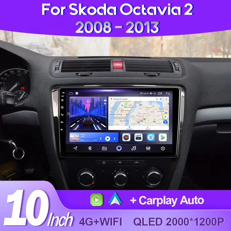 

QSZN для Hyundai i40 2011 - 2019 2K QLED Android 13 автомобильный радиоприемник мультимедийный видеоплеер GPS AI голос 4G CarPlay стерео головное устройство