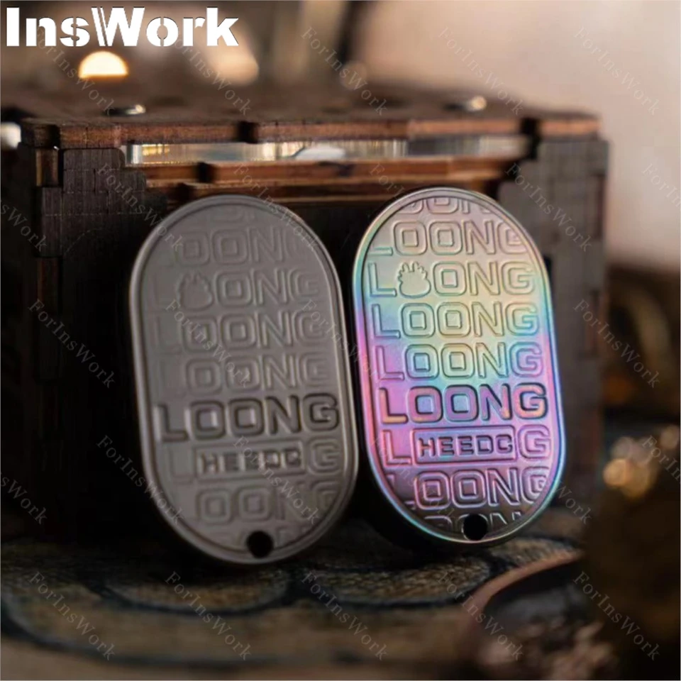 HEedc LINGYUN 3.0 Zirconium Push Slider Handspinner Anxiety And