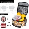 Capybara Cute Lunch Bag Office Lunch Box For Child Cute Designer Tote Food Bags Oxford Insulated Cooler Bag 3