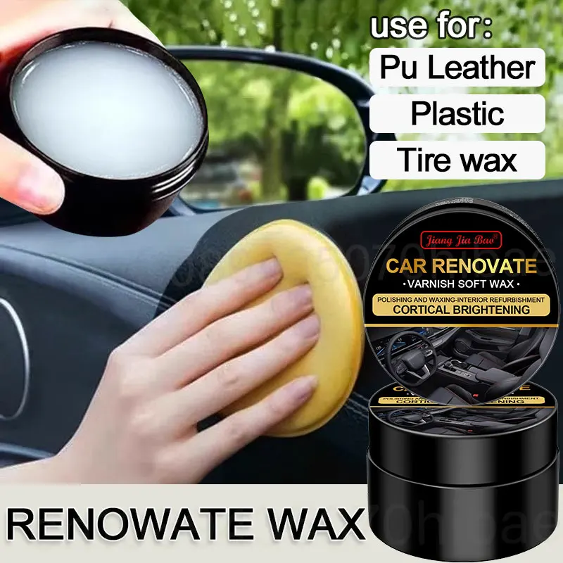 Car Plastic Restorer Wax 1