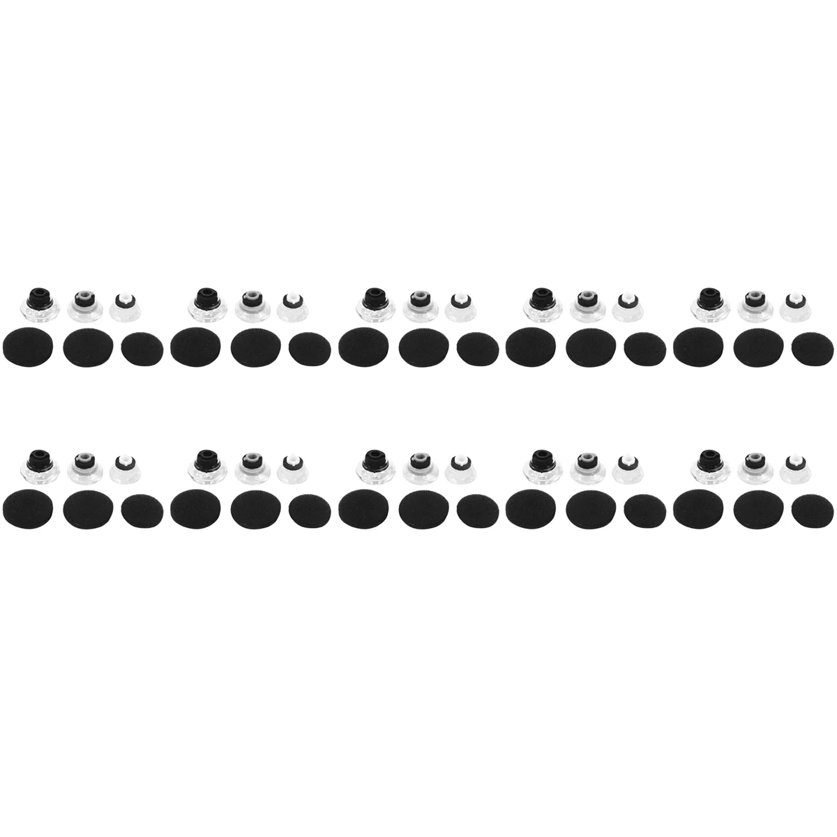 

Большой, средний и маленький тонкий гель для наушников Plantronics Voyager Legend, комплект из 30 предметов