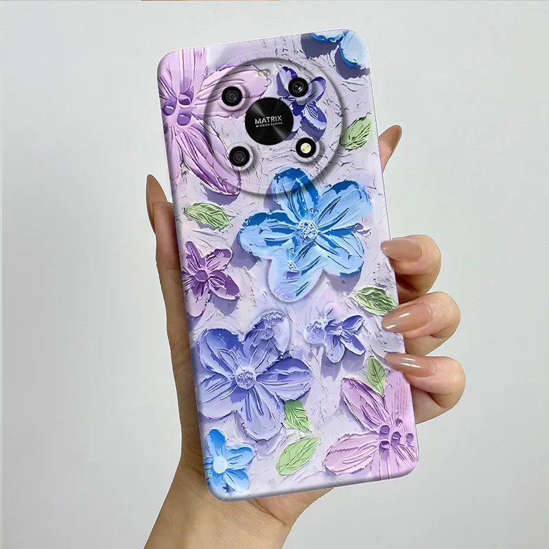 Sweet Painted Soft Silicone Phone Case - Cute Printed Design Cover