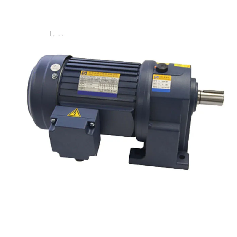 look at this Helical gear three phase 2kw ac gear motor taiwan shengbang cpg gear reducer horizontal vertical three phase asynchronous motor ch 3 reducer