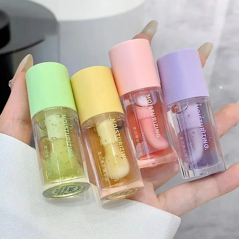 Long Lasting Nourishing Lip Essence Oil Moisturizing Fade Lip Lines Dudu Jelly Lipstick Priming Lipbalm Korean Care Products