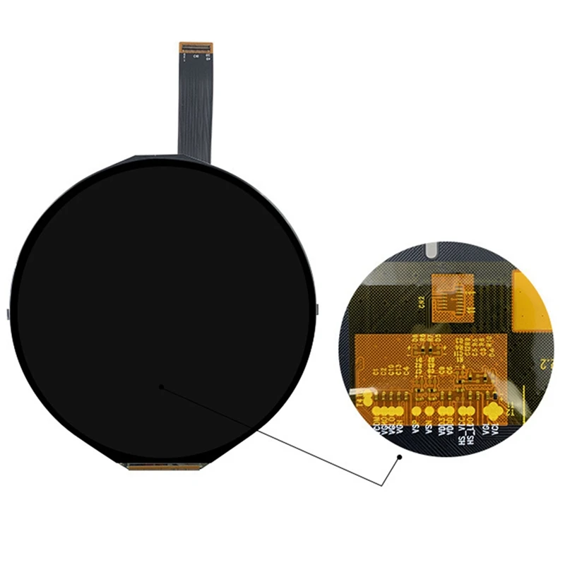 5 Inch IPS Round Screen 1080X1080 High-Definition LCD Display Screen MIPI Interface Display Smart Home LCD