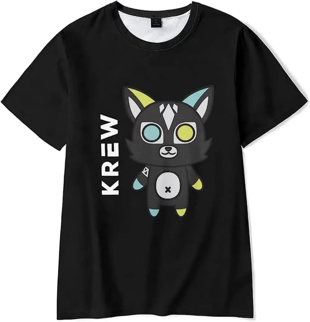 

ItsFunneh Krew District T-Shirt Short Sleeved Unisex Casual Tee