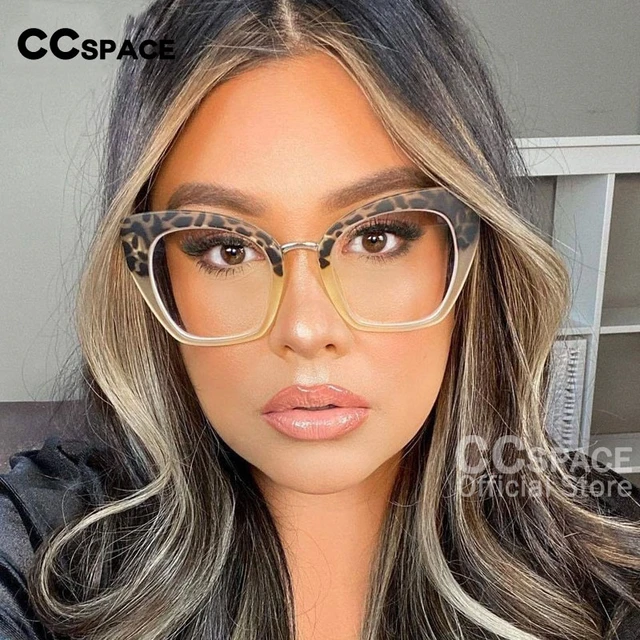 Ladies Small Half Frame Cat Eye Glasses Frames Women Brand Designer Optical  Fashion Eyewear Computer Glasses