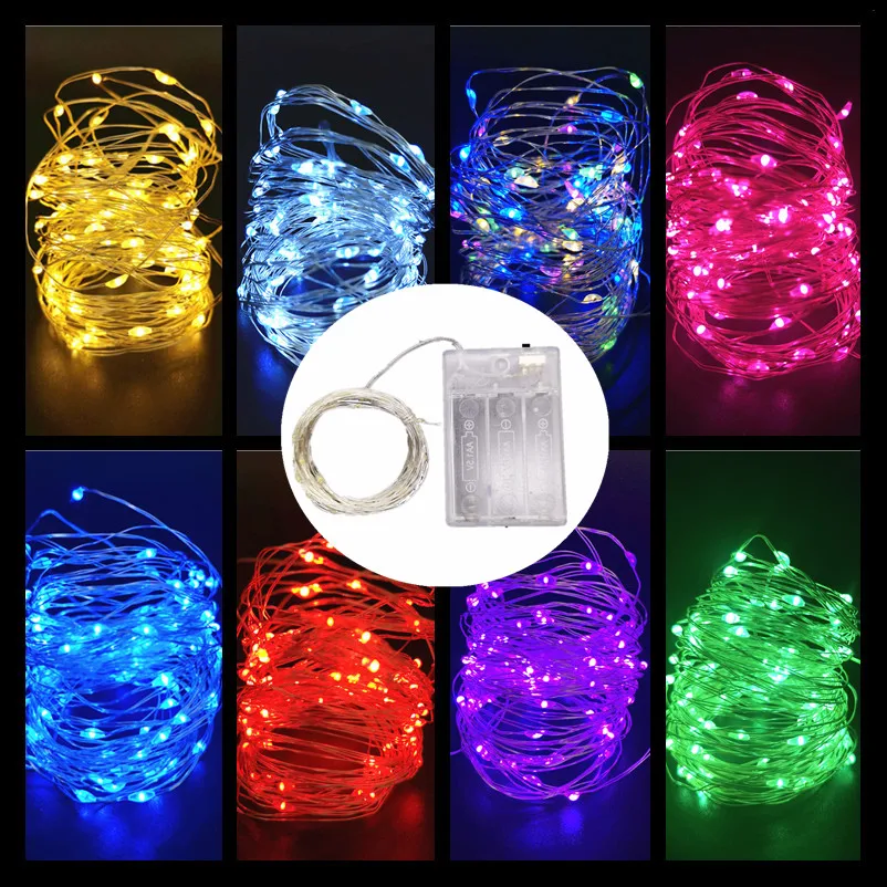 Radiant LED Fairy String Lights for Indoor and Outdoor Decor