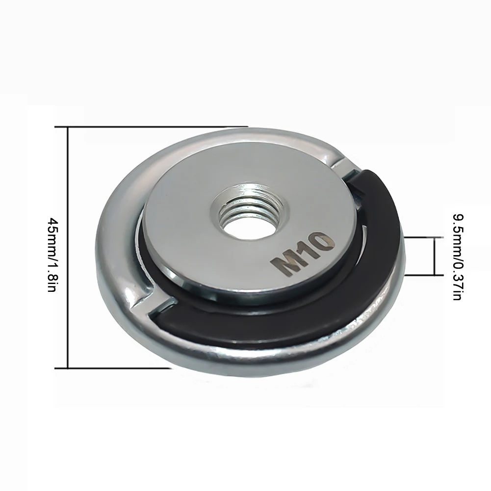 M10 M14 5/8inch -11 Thread Angle Grinder Pressure Plate Flange Nut Accessory Locking Nut Replace Replacement Clamping Tool