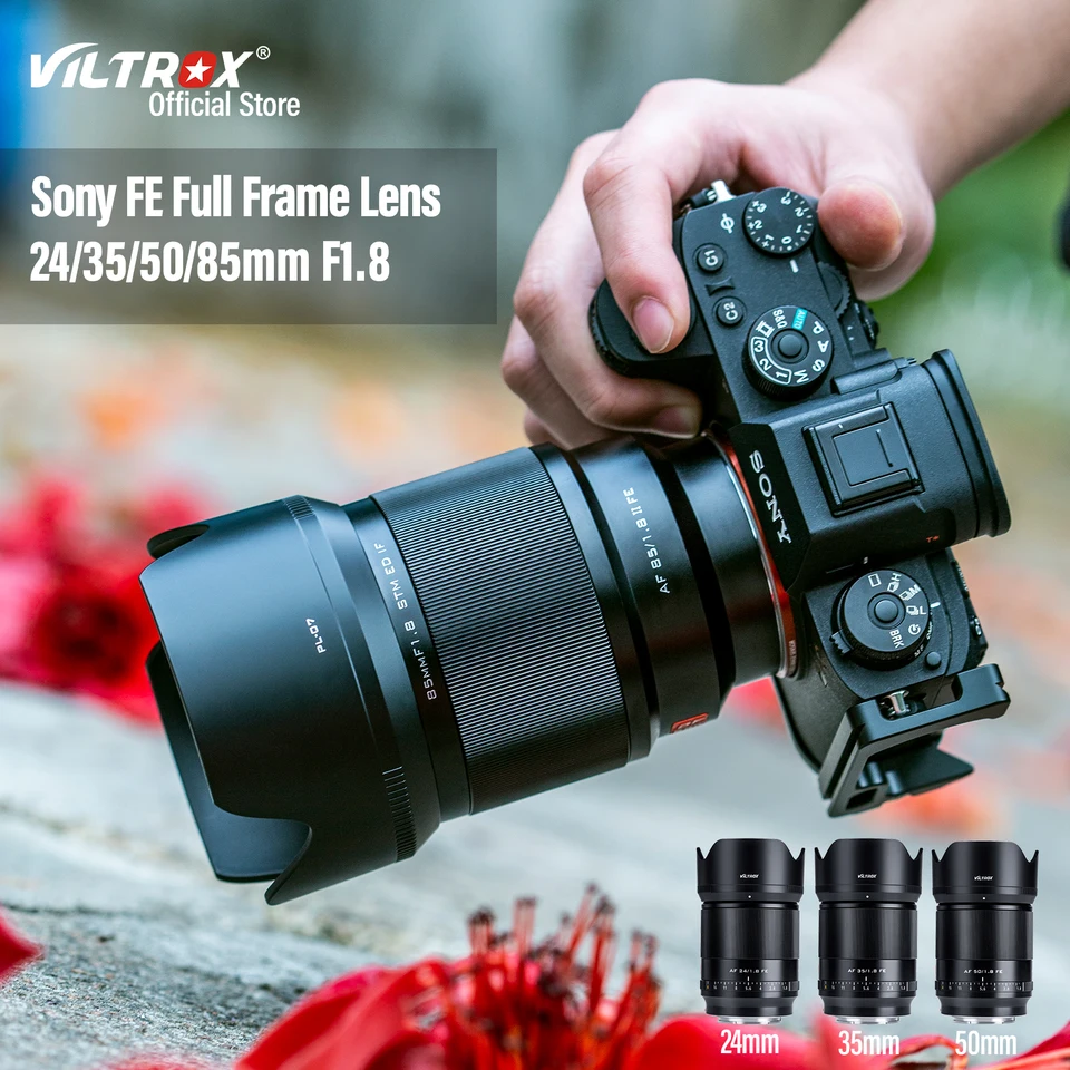 VILTROX 85mm F1.8 Version 2 for Sony FE Lens Full Frame