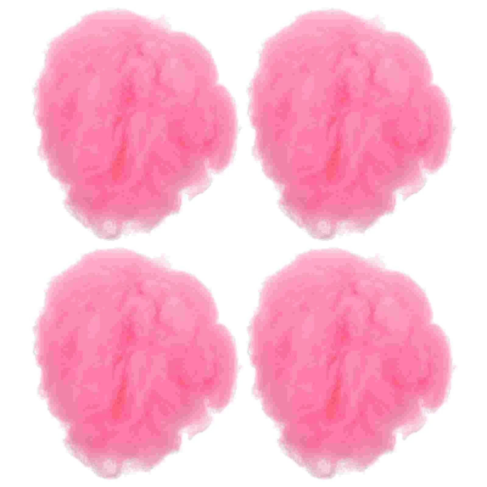 4 Pcs Cloud Nursery Decor Artificial Props Wall for Ceiling Baby Shower Decorations Cotton Hanging 2