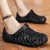 Men's Summer Outdoor Sandals Thick Bottom Hole Hole Shoes Beach Shoes Anti-slip Soft Bottom Large Size Cross-Border Shoes