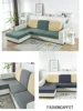 Jacquard Sofa Seat Cushion Cover Elastic Removable Sofa Cover Furniture Protector L Shape Armchair Single Sofa Slipcovers 6